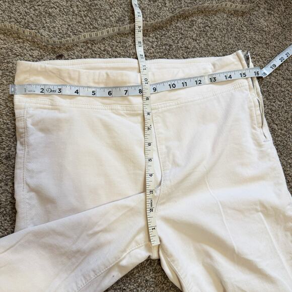 Free People Cream Flare Trousers Size Small - Picture 5 of 6
